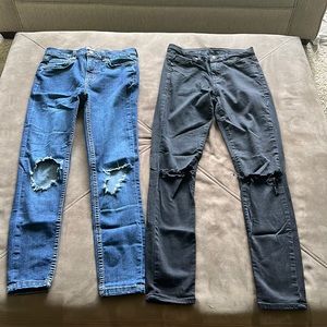 Distressed Skinny Jeans
